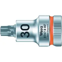 Wera Torx-doppensleutel, T30, 3/8", 35 x 9,52 mm, 12 mm