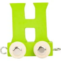 Small Foot - Houten Lettertrein Kleur - H