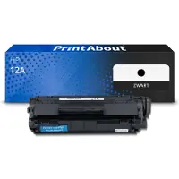 PrintAbout Toner 12A (Q2612X) Zwart Hoge capaciteit geschikt voor HP