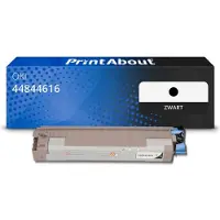 PrintAbout Huismerk OKI 44844616 Toner Zwart