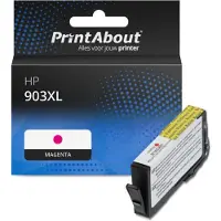 PrintAbout Huismerk HP 903XL (T6M07AE) Inktcartridge Magenta Hoge capaciteit