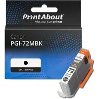 PrintAbout Huismerk Canon PGI-72MBK Inktcartridge Mat-zwart