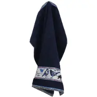 Bunzlau Castle Keukendoek Birds Donkerblauw
