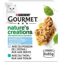 Gourmet 6x Nature's Creations Zeevis 8 x 85 gr