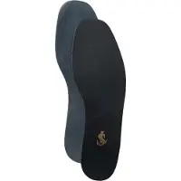 SL Leren Inlegzool - Inplakzool - Echt Leder - Donker Blauw - Op Maat te Knippen - Maat 36 t/m 46 (36-37-38-39-40-41-42-43-44-45-46)