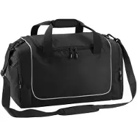 Quadra Sporttas/reistas Locker - 30 Liter - schouderband - 3 vakken - zwart/grijs - 47 x 30 x 27 cm