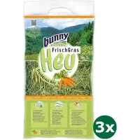 Bunny Nature 3x500 gr vers gras hooi met wortel