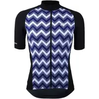 Megmeister Jersey Zig Zag Navy-S