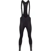 Megmeister Fietsbroek lang met bretels Heren Zwart - L8 Thermoroubaix Bib Tights Men - XL