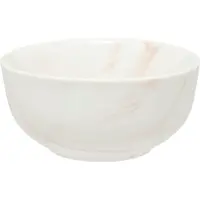 Secret De Gourmet Mila Kom porselein - Set van 6 stuks - Ø14xH7cm - 50cl - Bruin