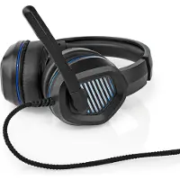 Nedis GHST410BK Bedraad Koptelefoon Zwart