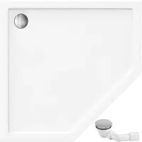REA Douchebak Diamond White 80x80