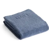 HAY Handdoek Mono Organic Steel Blue (50 x 90 cm)