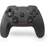 Nedis Gamepad | Draadloos | Batterij Gevoed | PC | Aantal knoppen: 11 | Kabellengte: 1.00 m | Zwart