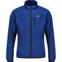 Hummel Sportjas saffier / zilvergrijs / zwart