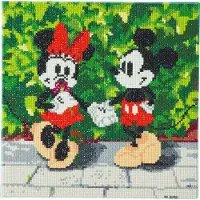 Sonstiges Minnie en Mickey, 30x30cm Crystal Art Kit
