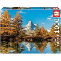 Eurographics Matterhorn Mountain in Autumn - Puzzel (1000)