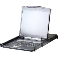 Aten CL5708IN-ATA-XG rack console 48,3 cm (19") Zwart