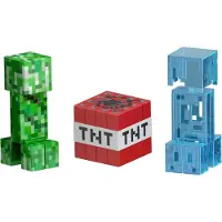 Minecraft Diamanten Niveau Creeper Figuur Veelkleurig