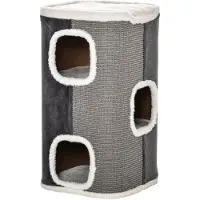 PawHut Paws Krabpaal 40 cm x 40 cm x 74 cm