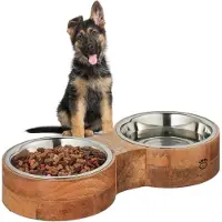 Relaxdays Ciotole-alzaat cani
