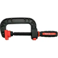 YATO Nylon C-Klem 75mm - Snelverstelbaar en Beschermend