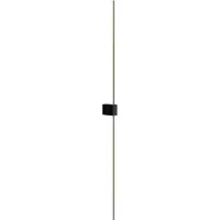 Maytoni LED-wandlamp Pars, zwart, Woon-/ Eetkamer, Aluminium, Modern, LED wandlamp