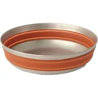 Sea to Summit - Keuken - Detour Stainless Steel Collapsible Bowl L Brown voor Unisex - Bruin
