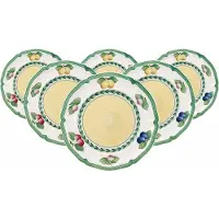 Villeroy & Boch Brotteller French Garden Fleurence ø 17,4 cm Set van 6