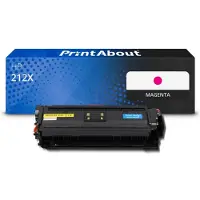 PrintAbout Toner 212X (W2123X) Magenta Hoge capaciteit geschikt voor HP