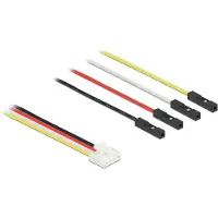 DeLOCK IOT Grove 4-pins (m) - 4x Dupont jumper (v) kabel - 0,10 meter