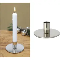 Novaliv Kaarsenhouder metaal zilver 10x5cm woondecoratie vintage kerst tafeldecoratie kaarsenhouder kaarspen scandinavisch chic kaarsenhouder retro woonkamerdecoratie decoratieve kom