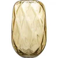 Bloomingville Klarasofie Vaas, Geel, Glas