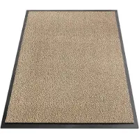 SKY Deurmat SKY - Droogloopmat - Schoonloopmat - voor Binnen en Buiten - Okerzwart - 90 x 120 cm