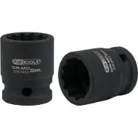 Ks Tools 5150922 515.0922 Twaalfkant Kracht-dopsleutelinzet 22 mm 22 mm 1/2 (12.5 mm)