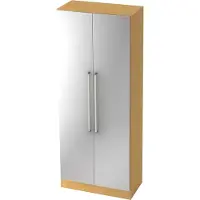 Hjh OFFICE PRO SIGNA G 7200 CE - Beuken/Zilver Hoogte van de map | 5 OH Kledingkast Chrome metaal handgreep