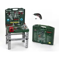 Klein Bosch Werkbank Met Accessoires + Ixolino Ii 34-delig