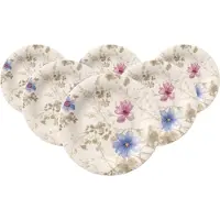 Villeroy & Boch Frühstücksteller Mariefleur Gris Basic ø 21,5 cm Set van 6