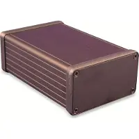 Hammond Electronics 1455K1201BK Profielbehuizing 120 x 78 x 43 Aluminium Zwart 1 stuk(s)