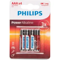 Philips Power LR03 AAA batterij (potlood) Alkaline 1.5 V 4 stuk(s)