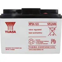 Yuasa NP24-12 Loodaccu 12 V 24 Ah Loodvlies (AGM) (b x h x d) 166 x 125 x 175 mm M5-schroefaansluiting Onderhoudsvrij, VDS-certificering