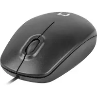 Natec Hawk Muis rechts USB Type-A Laser 1000 DPI (Bedraad), Muis, Zwart