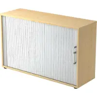 Hjh OFFICE PRO BETA 1732S - Esdoorn Chrome metaal handgreep