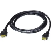 Aten 5 m Hogesnelheids-HDMI-Kabel met Ethernet - 5 m - HDMI Type A (Standaard) - HDMI Type A (Standaard) - 4096 x 2160 Pixels - 3D - Zwart