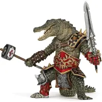 Papo Krokodil Mutant - H: 15 cm - - OneSize - Speelgoedfiguren