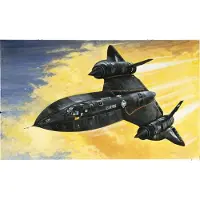 Wittmax SR-71 Blackbird met drone - Militair vliegtuig - 1:72