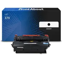 PrintAbout Toner 37X (CF237X) Zwart Hoge capaciteit geschikt voor HP