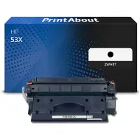 PrintAbout Huismerk HP 53X (Q7553X) Toner Zwart Hoge capaciteit