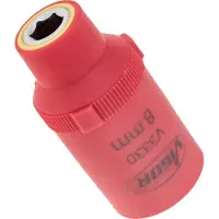 Vigor V3330 V3330 VDE-dopsleutelinzet 8 mm 8 mm 1/2 (12,5 mm)