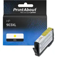 PrintAbout Inktcartridge 903XL (T6M11AE) Geel Hoge capaciteit geschikt voor HP